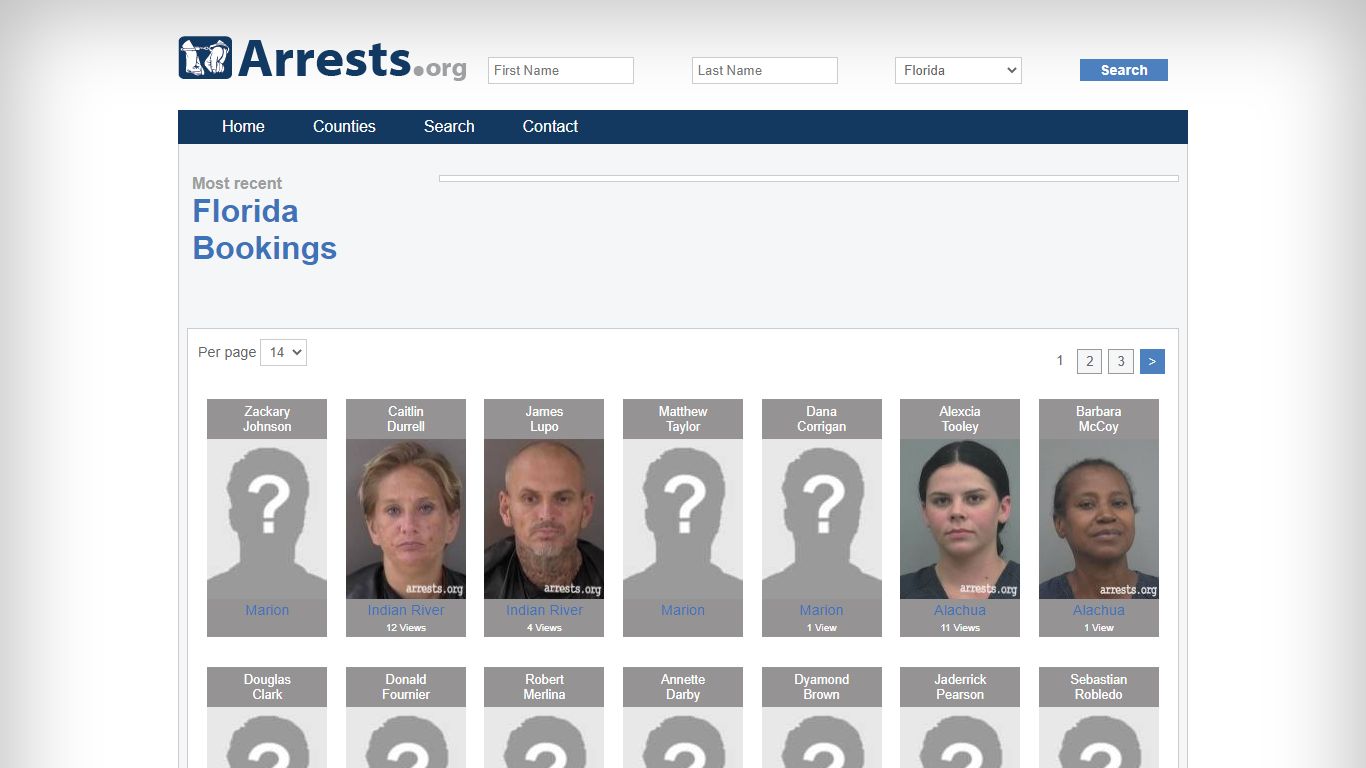 Florida Arrests and Inmate Search